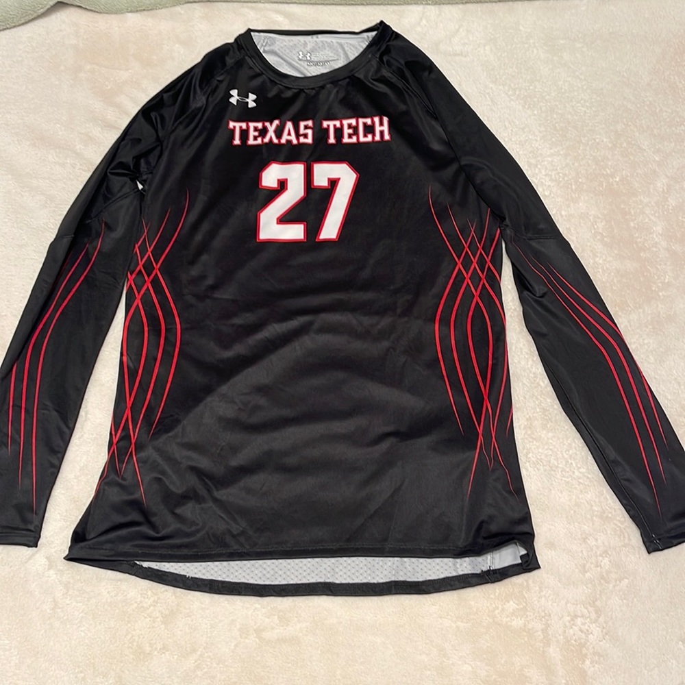 Texas Tech Volley Ball Stretch Fit Jersey